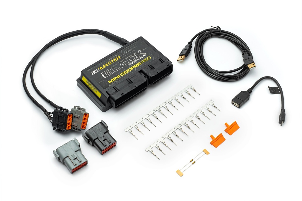 [3W2EMU0002] Mini R50 - Plug & Play Ecumaster EMU Black