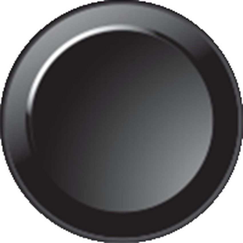 [91Z6382-016] Inserto per tastiera 016 - Nero opaco (15mm)