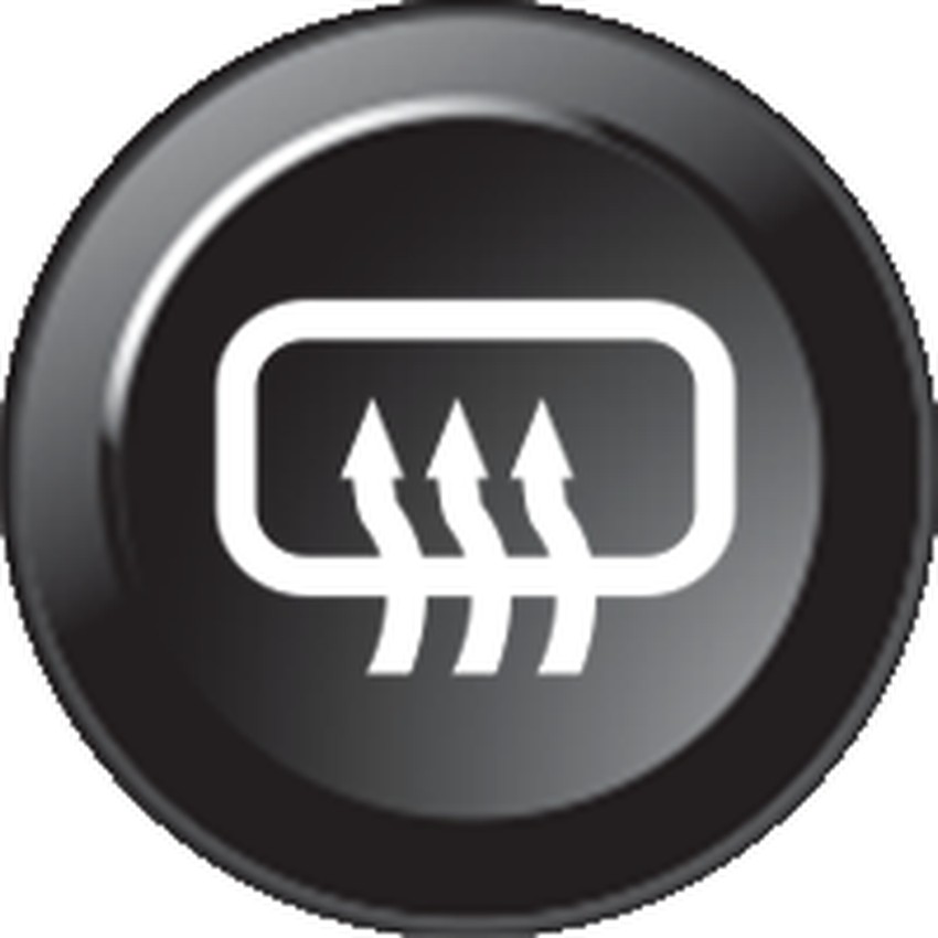 [91Z6382-076] Inserto per tastiera 076 - Sbrinatore posteriore (15mm)