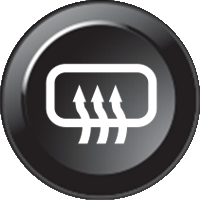 [91Z6382-076] Inserto per tastiera 076 - Sbrinatore posteriore (15mm)