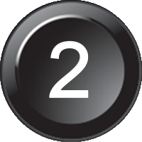 Inserto per tastiera 173 - Numero 2 (15mm)