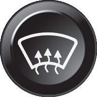 Inserto per tastiera B188 - Riscaldamento parabrezza (15mm)