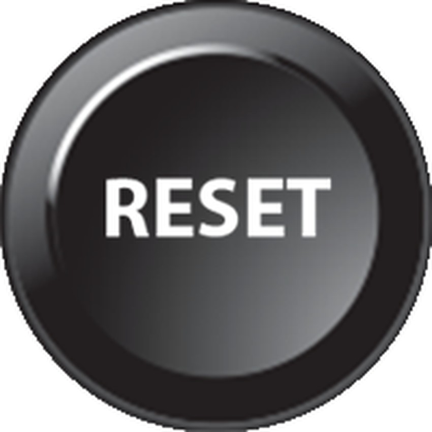 [91Z6382-B346] Inserto per tastiera B346 - Reset (15mm)