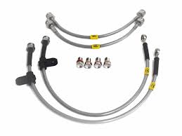 [SUB-4-014X] Subaru Impreza STi MY01-07 - Kit tubi freno in treccia HEL