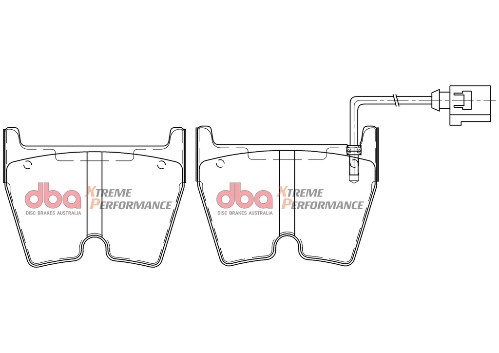 [DB15005XP] Audi RS3 8V 2015+ - DBA front brake pad kit