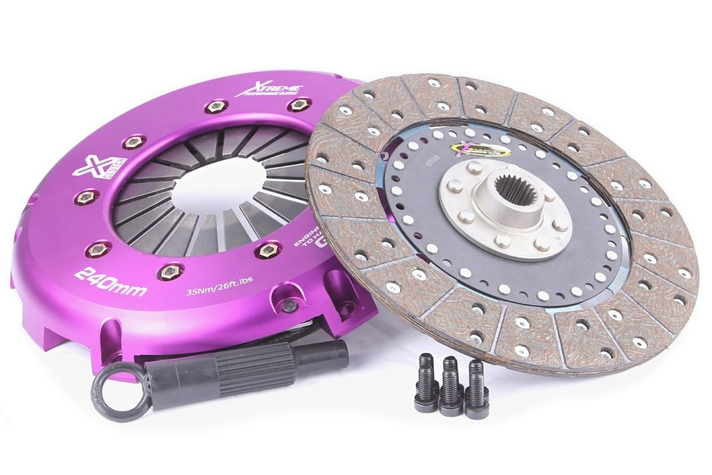 Xtreme Clutch Clutch Kit - Xtreme Performance Heavy Duty Organic - suits dualmass flywheel - 560Nm