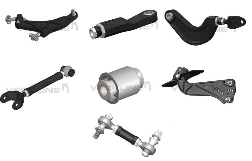 [WAS-608] Toyota Yaris GR MK1/MK2 - Kit completo triangoli Verkline