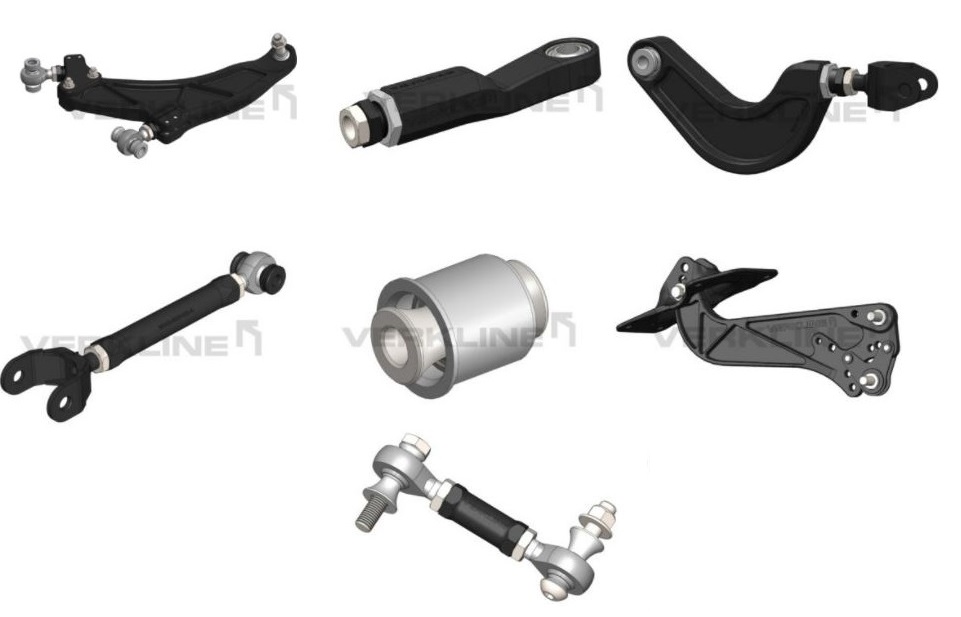 Toyota Yaris GR MK1/MK2 - Kit completo triangoli Verkline