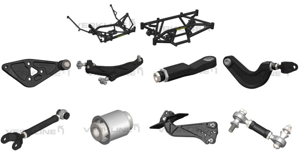 Toyota Yaris GR - Verkline wishbone + subframe set