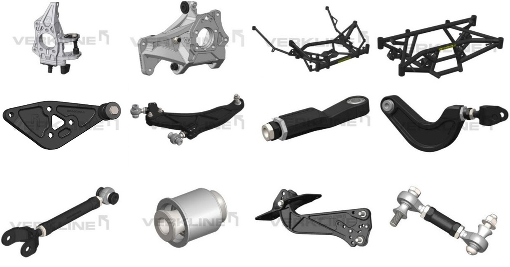 Toyota Yaris GR - Verkline full suspension set