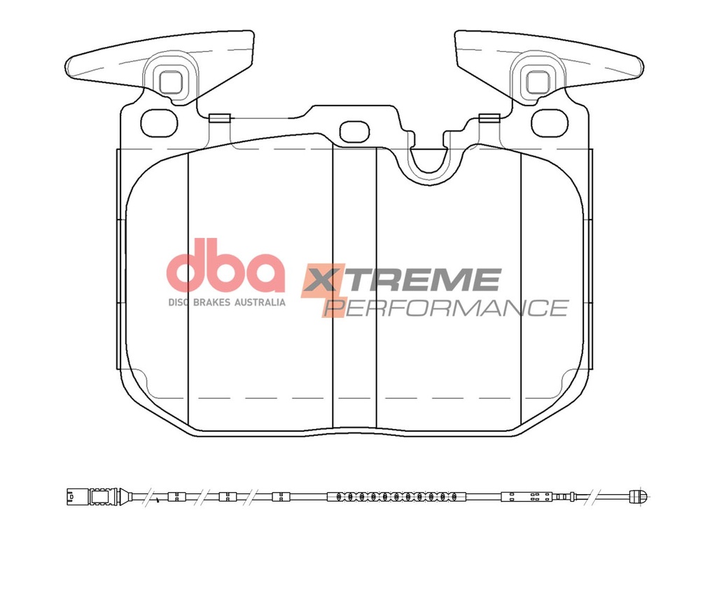 [DB2299XP] BMW – Pastiglie freno anteriori DBA Xtreme Performance