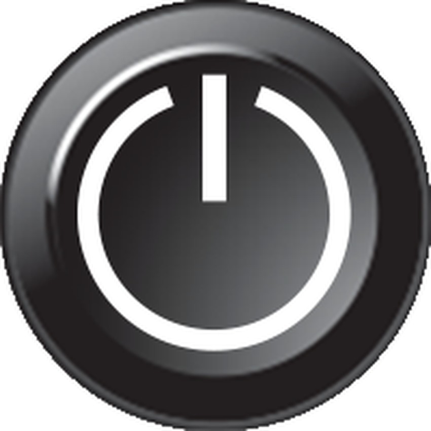 Inserto per tastiera B745 - Avviamento motore (15mm)