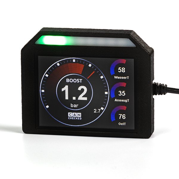 [CC03002] CANCheked - MFD32S Gen2 Data Display with Integrated Shiftlight