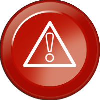 Inserto per tastiera D706 - Allarme (15mm)