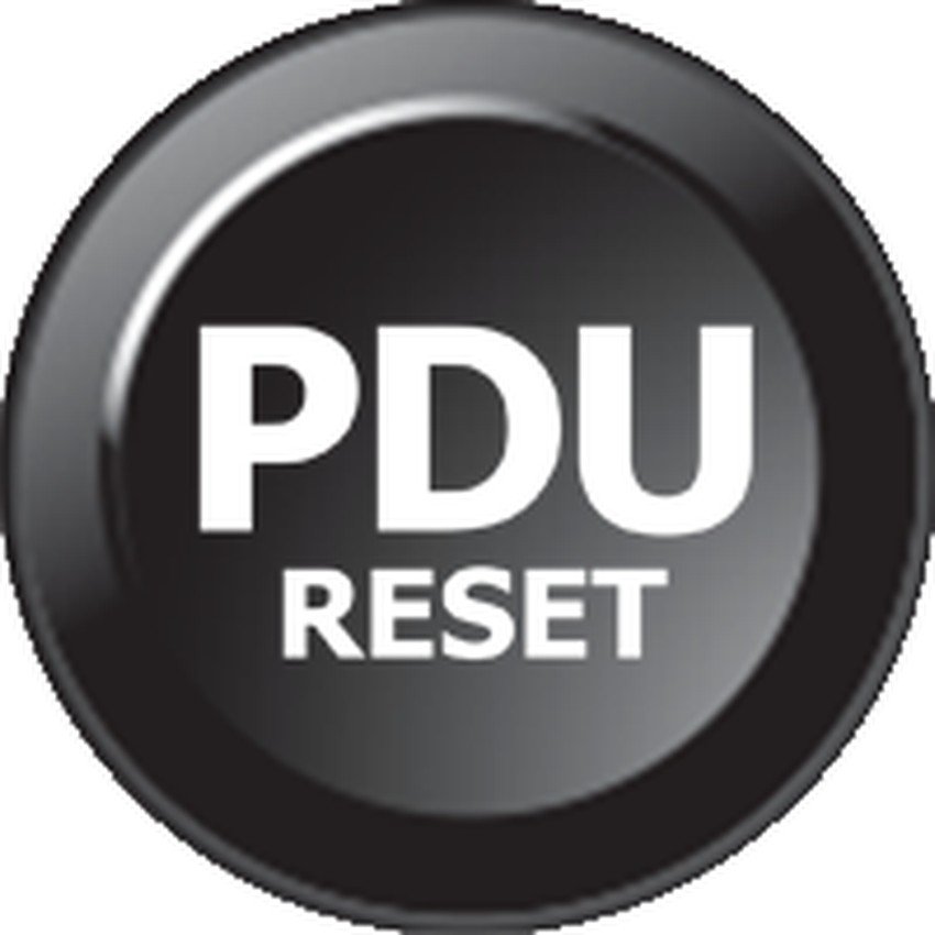 [91Z6330-B762] Inserto per tastiera B762 - PDU/reset (24 mm)