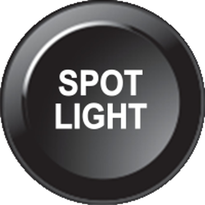 [91Z6382-B729] Inserto per tastiera B729 - Spot light (15mm)