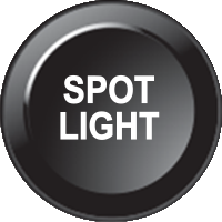 Inserto per tastiera B729 - Spot light (15mm)