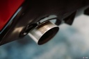 Toyota Yaris GR MK1 - Centrale silenziato + terminale silenziato Ø70mm con valvola wireless Stratodesign