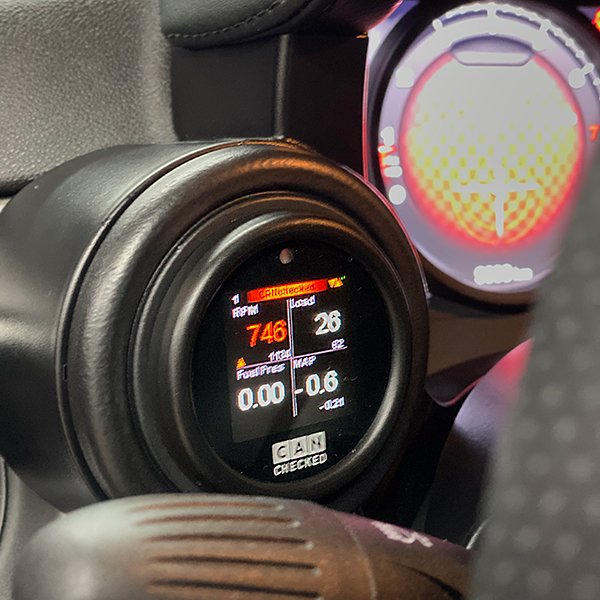 CAN Checked - MFD15 Gen2 for Fiat 595 Abarth LHD/RHD