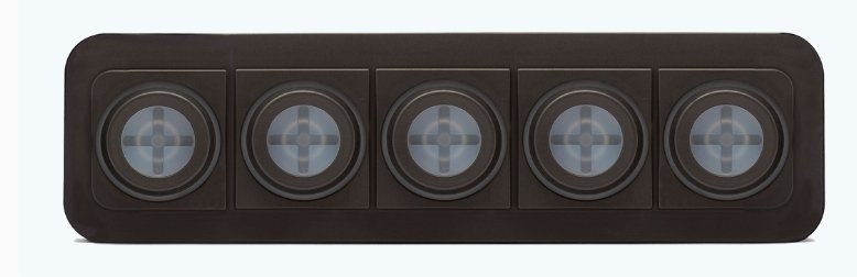 [PKP-1500-LI] Pulsantiera PKP, 5 Pos (1X5), CAN, Amphenol connector - large inserts 24mm