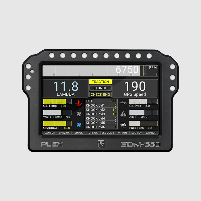 Plex Tuning - SDM550 Dash Display