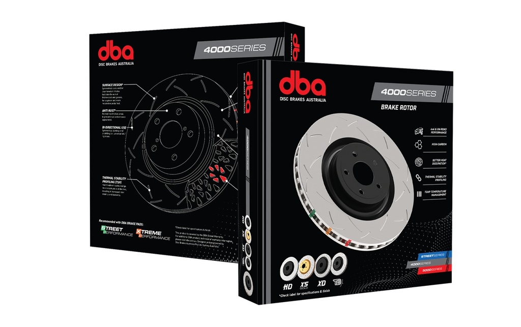 [DBA4644S] Subaru – Dischi freno posteriori DBA 4000 T3 Ø266mm