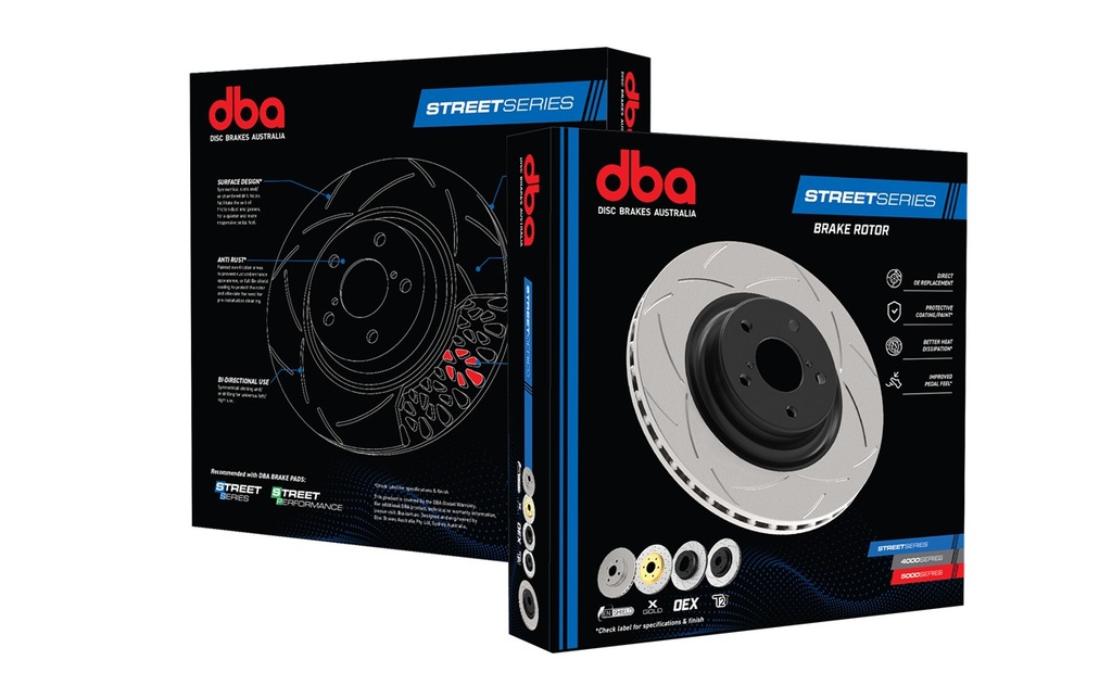 [DBA644S] Subaru – Dischi freno posteriori DBA T2 Ø266mm