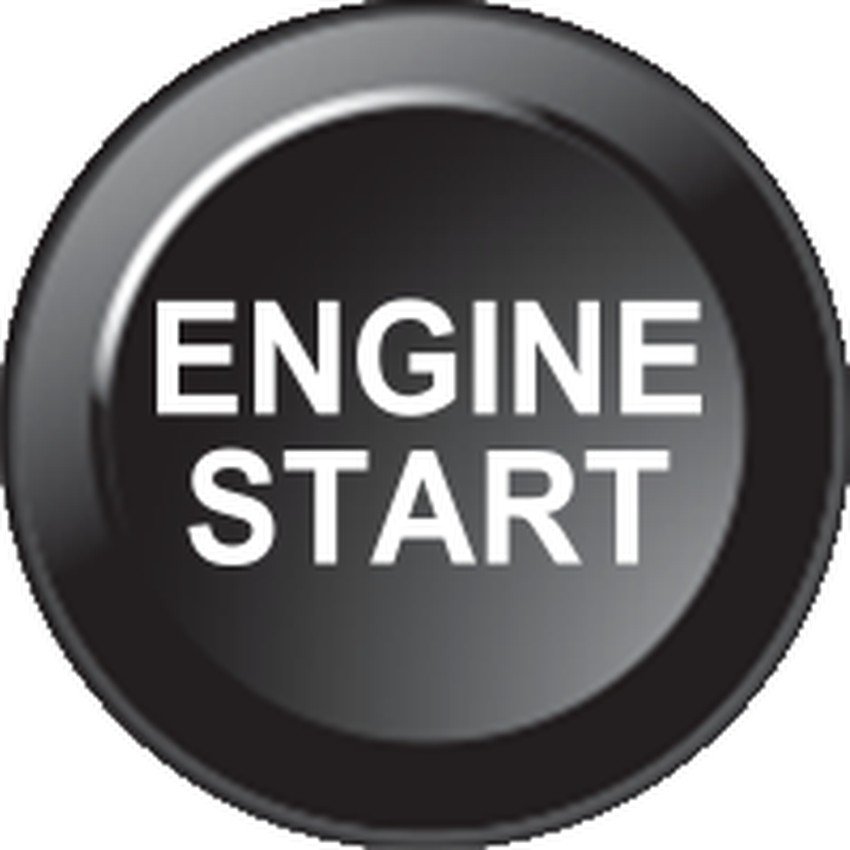 [91Z6382-C477] Inserto per tastiera C477 - Engine start (15mm)