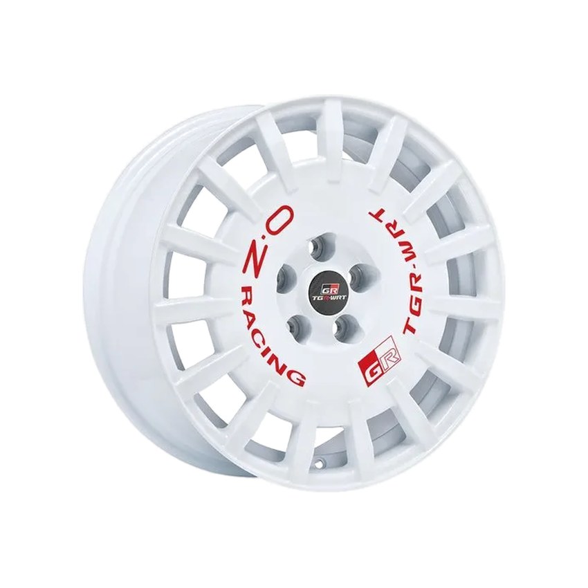 [W01A12005TGRRN] Cerchio OZ Rally Racing TGR-WRT 8.0X18 ET35 5x114.3 Race White