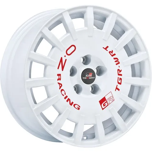 Cerchio OZ Rally Racing TGR-WRT 8.0X18 ET45 5x114.3 Race White