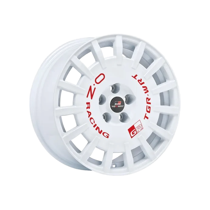 [W01A12004TGRRN] Cerchio OZ Rally Racing TGR-WRT 8.0X18 ET45 5x114.3 Race White