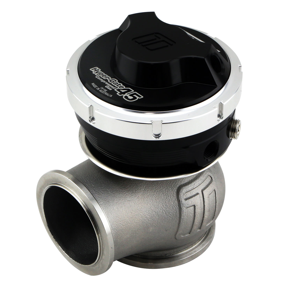 [TS-0553-1202] Wastegate Turbosmart GenV Hypergate 45 5psi Compressed Gas Black