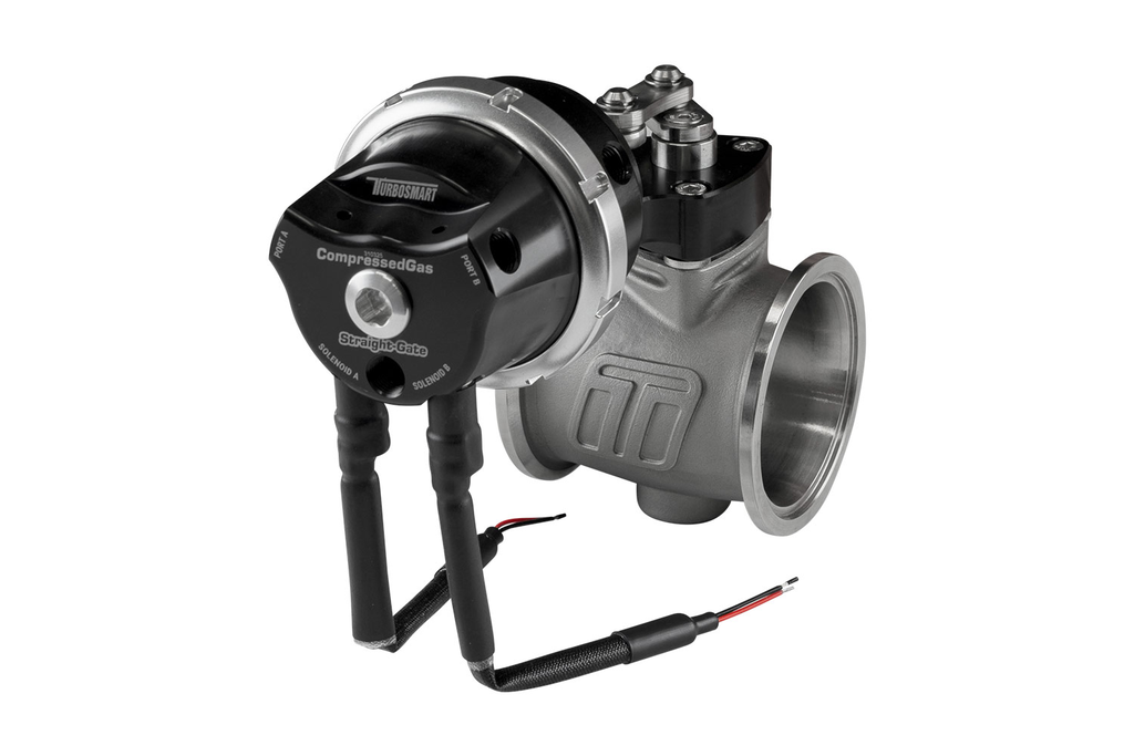 [TS-0563-1252] Wastegate Turbosmart Pneumatic StraightGate40 Compressed Gas (Solenoid) 7psi Nera