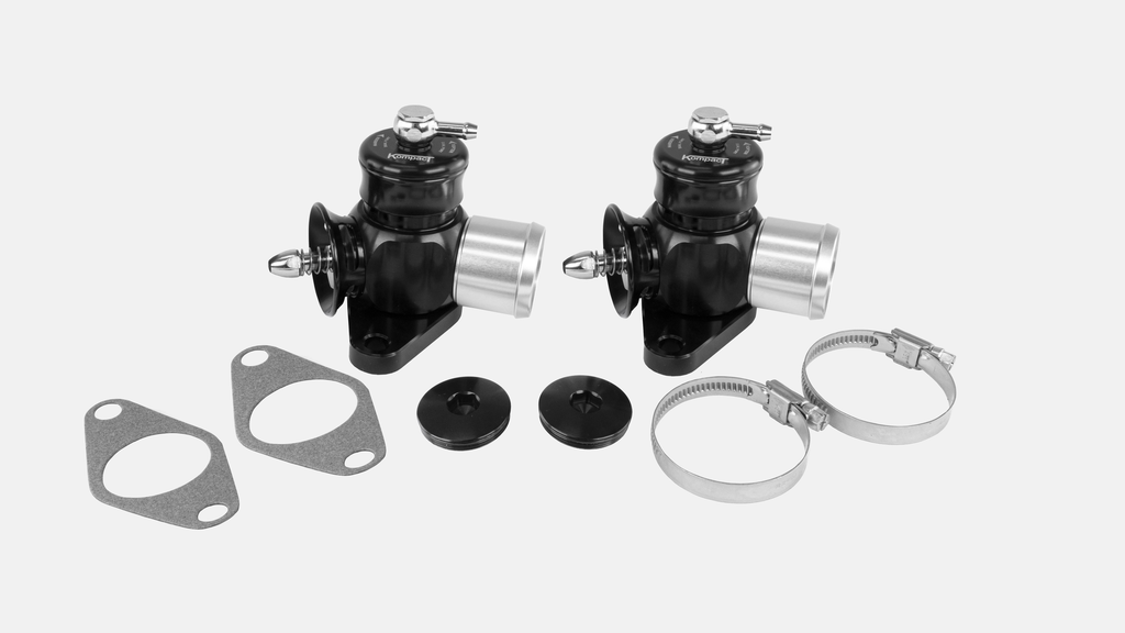 Valvola Blow-off Turbosmart Kompact Dual Port SP RB26 Kit - Nera