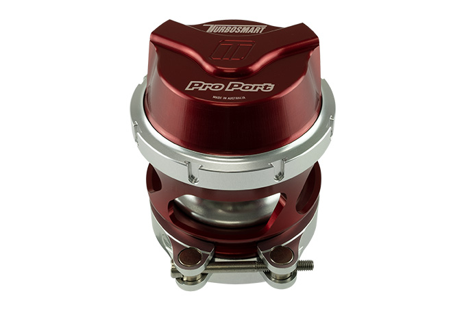 [TS-0208-1114] Valvola Blow-off Turbosmart Pro Port GenV Rossa