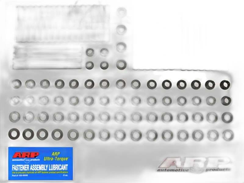 Kit prigionieri testa ARP SB Chevy 16A, Rodeck alum Black, 12pt u/c studs head stud kit