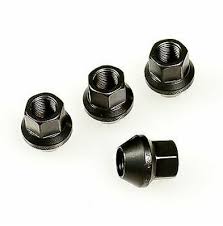 [SNA15P] Dadi ruota open Grayston M12x1.50mm neri (4 pezzi)