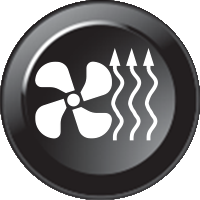 [91Z6382-052] Inserto per tastiera 052 - Termoventilatore (15mm)