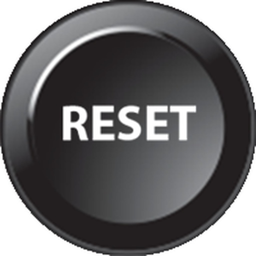 Inserto per tastiera B346 - Reset (15mm)