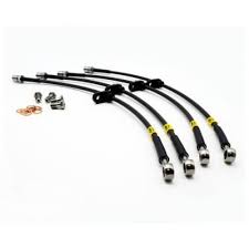 GT86 / BRZ - Kit tubi freno in treccia HEL