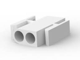 Connettore Molex Mate-n-lock 2 vie p.f.