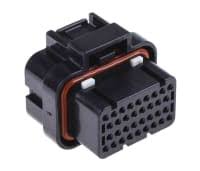 Connettore Motec Super Seal 1.0 34 vie p.f. - doppia chiave inferiore