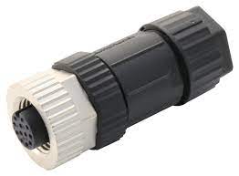 Connettore AMP LTW M12, 12 vie p.f. a saldare