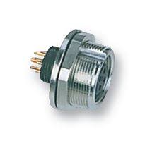 Connettore Binder Serie 712 circolare 3 vie p.f. a pannello