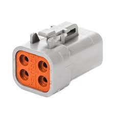 Connettore DTP 4 vie p.f.