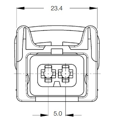 Kit Connettore Minitimer JPT 2 vie p.f. -Type B