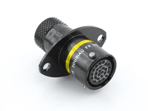 Connettore Motorsport 13 vie p.f. giallo