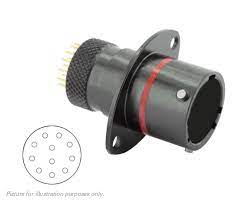 Connettore Motorsport 22 vie p.m. rosso