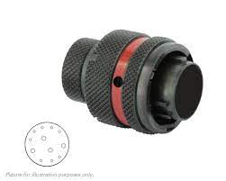 Connettore Motorsport 12 vie p.m. rosso