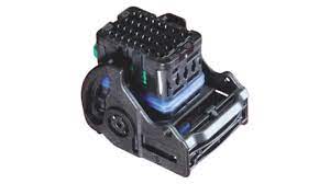 Connettore Molex CMC 32 vie p.f. nero uscita a destra